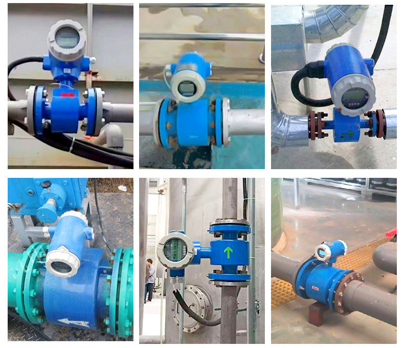 飲料流量計(jì)現(xiàn)場(chǎng)安裝使用圖