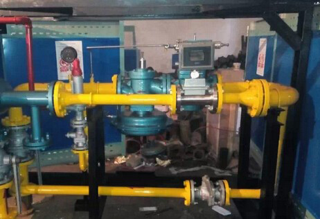 氣體渦輪流量計現場使用圖