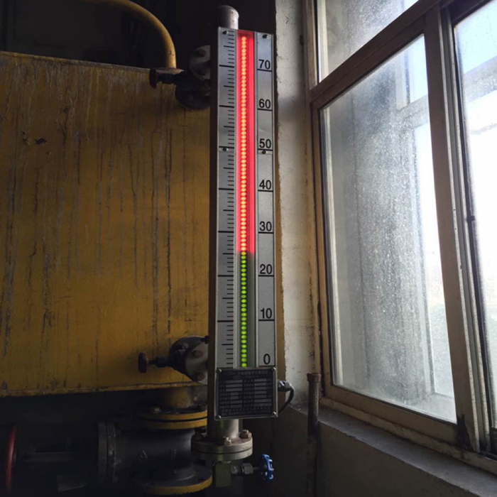 雙色磁翻板液位計(jì)現(xiàn)場使用圖