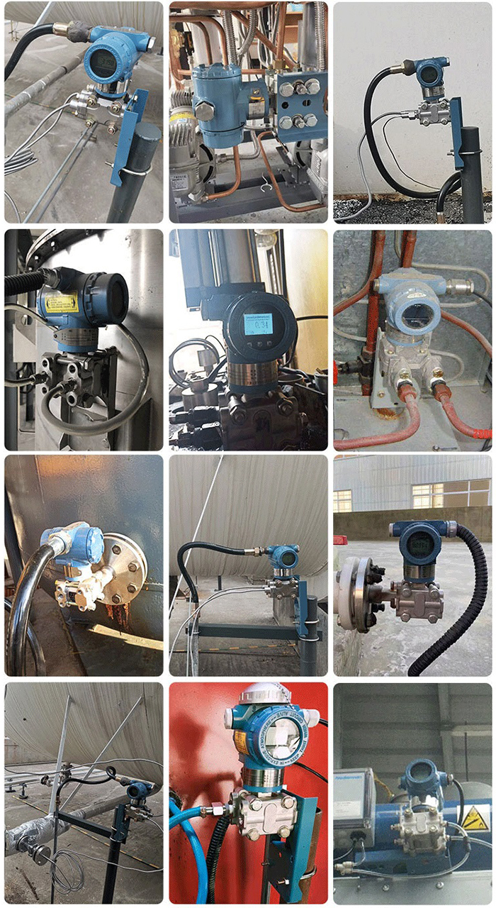 高壓型壓力變送器現(xiàn)場安裝使用圖